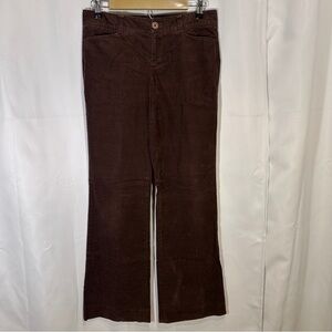 Lilly Pulitzer White Label Palm Beach Fit Brown Corduroy Pants